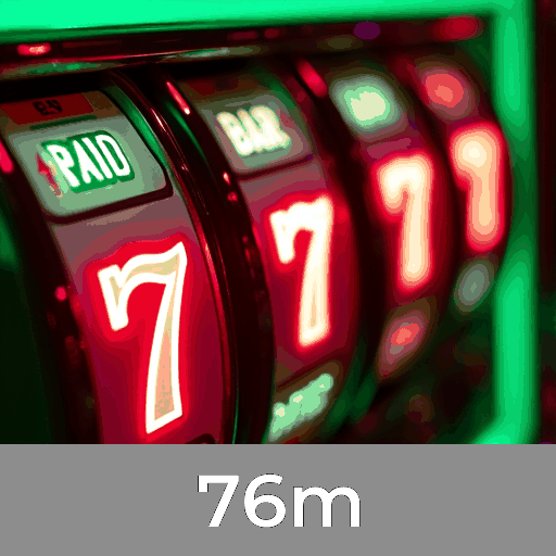 76m: Slots de Jackpot, Mesa de Estratégia e Dealer ao Vivo